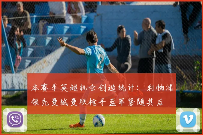 本赛季英超机会创造统计：利物浦领先曼城曼联枪手蓝军紧随其后